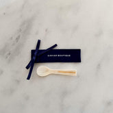 Mother of pearl Spoon in pouche Caviar Boutique